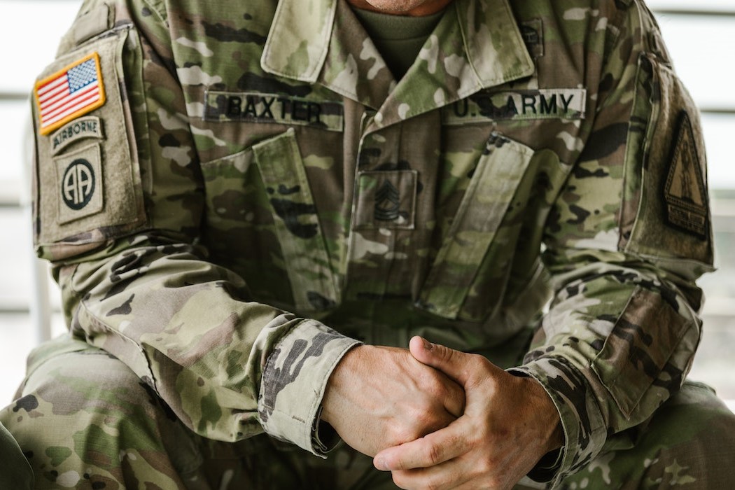 Photo of Person Wearing Military Uniform | Veteran Car Donations